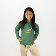 Springboks Kids Bokkies Fleece Sweat-OS Green