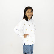 Springboks Kids Bokkies Fleece Sweat-White
