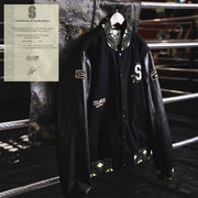 Stillknocks And Still Legends Bomber Jacket-Black