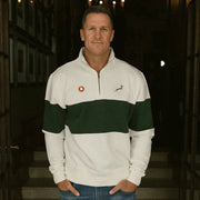 B2B Vodacom SB Classic Hoop Quarter Zip-Cloud Dancer