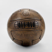 Old School Soccer Ball-Dark Brown