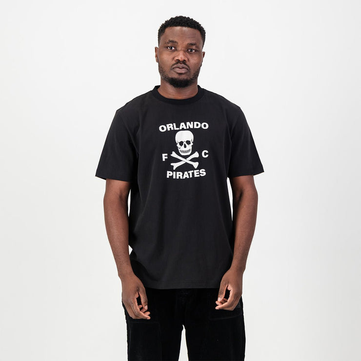 Orlando Pirates Graphic Regular Crew Tee-Black