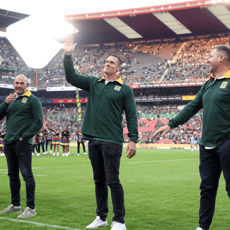 SA Supporters Classic LS Rugby Jersey-OS Green