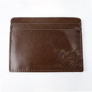 Springboks Classic Card Holder Wallet-Dark Brown