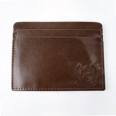Springboks Classic Card Holder Wallet-Dark Brown