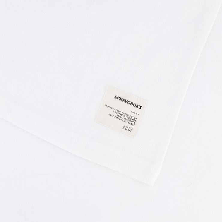 Springboks Graffiti Regular Crew Tee-White