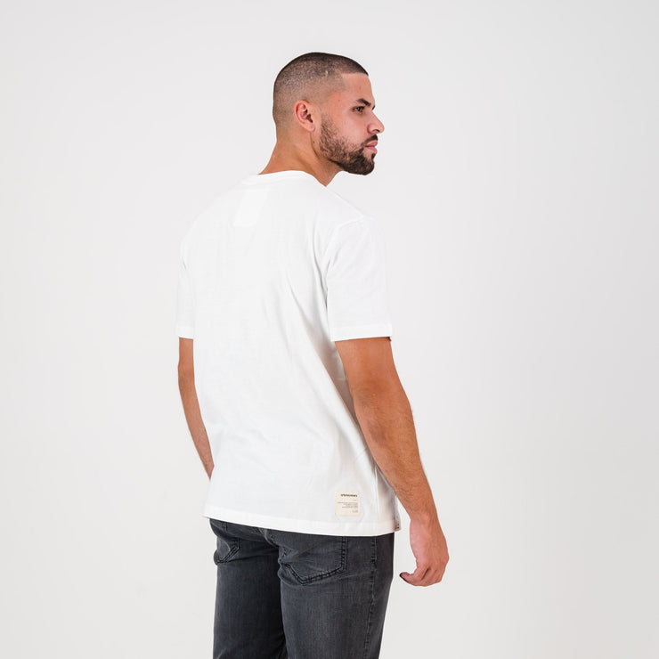 Springboks Stadium Bok Regular Crew Tee-White