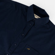 Springboks Ladies Oxford Shirt-Navy