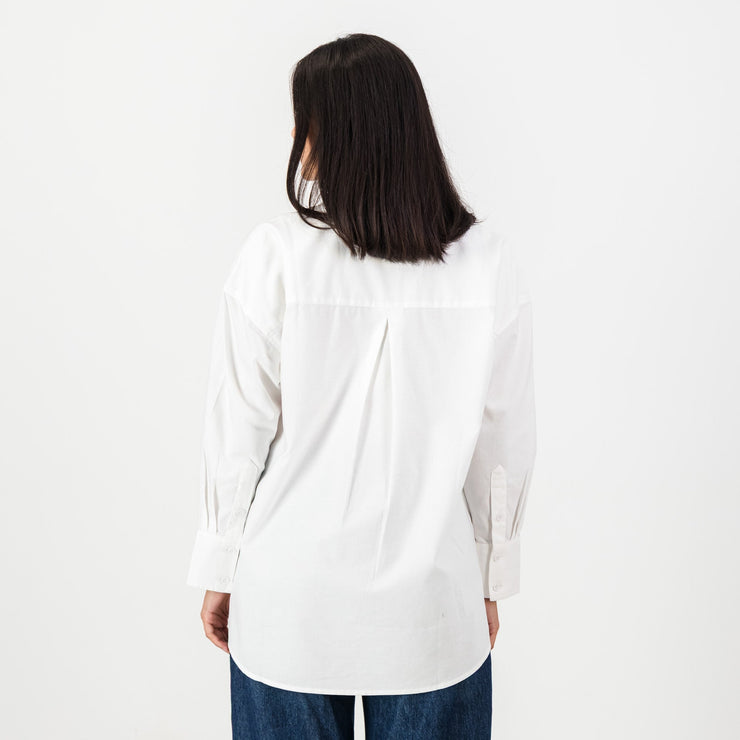 Springboks Ladies Oxford Shirt-White