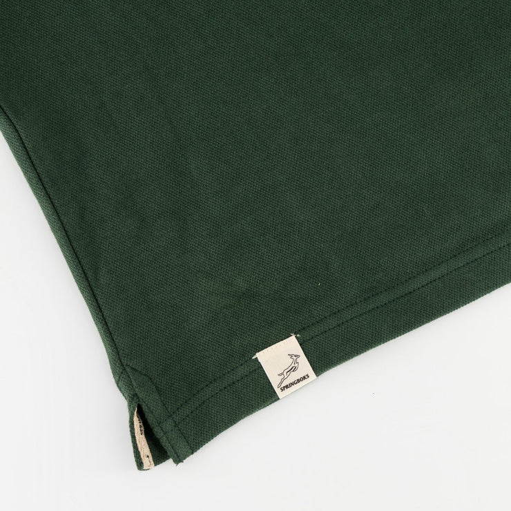 Springboks LC SML Badge SS Polo - OS Green
