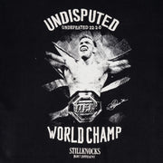 Stillknocks Smokey Shadow Regular Crew Tee-Black